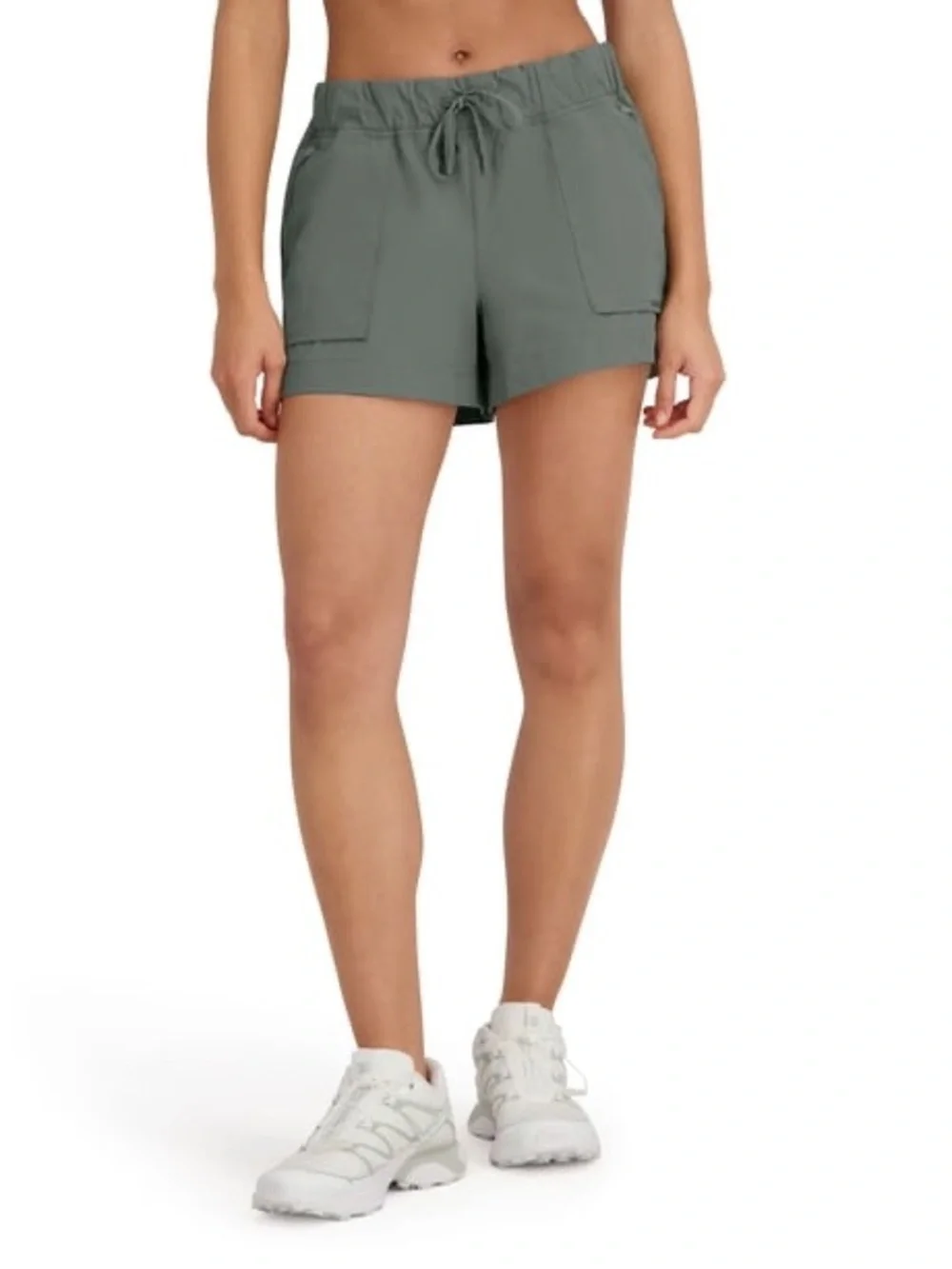 Outdoor Voices RecTrek Shorts Size XXL Green NWT 3.5” inseam Activewear Bio Dry